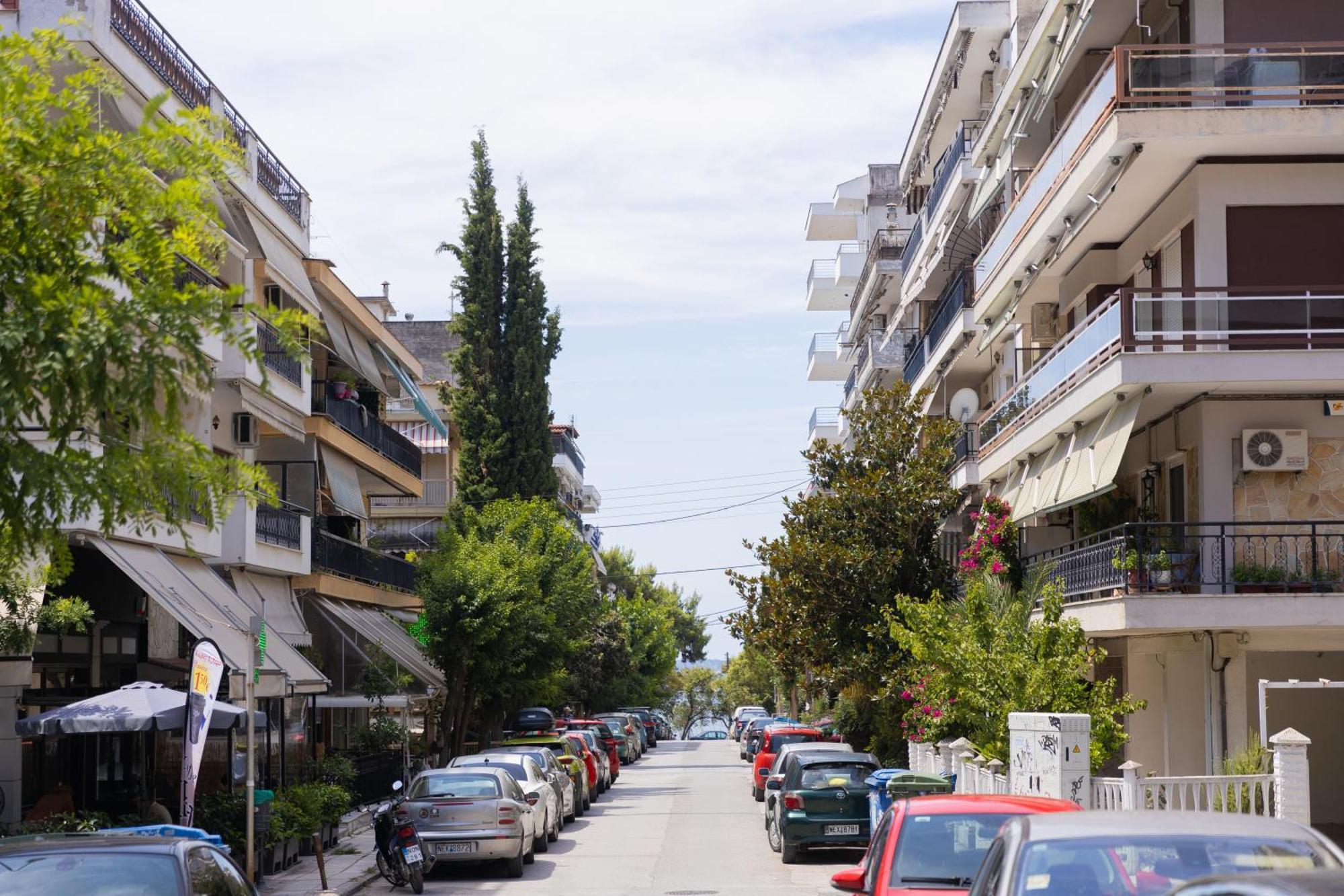 Appartamento Le Plaza Salonicco Esterno foto